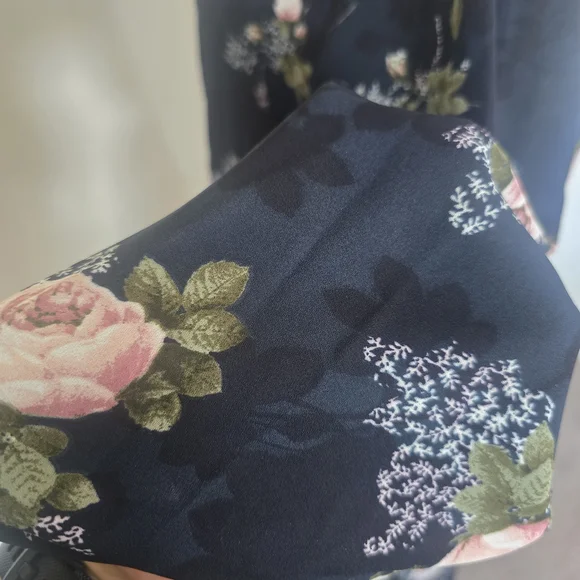 Floral Blue Dress - Picture 6 of 9